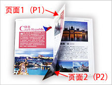 印刷廠報價關(guān)于P數(shù)說明示意圖